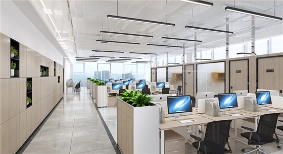 A区开敞办公区