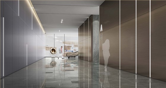 A座负一层电梯前厅